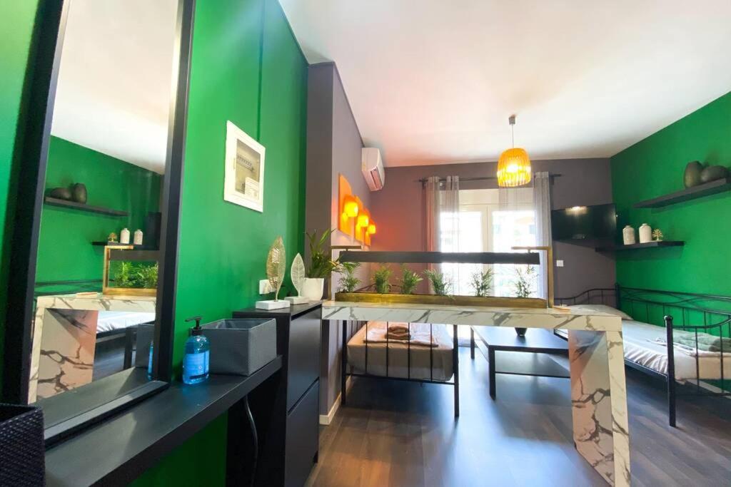Green Apartment With View Comotini Exterior foto
